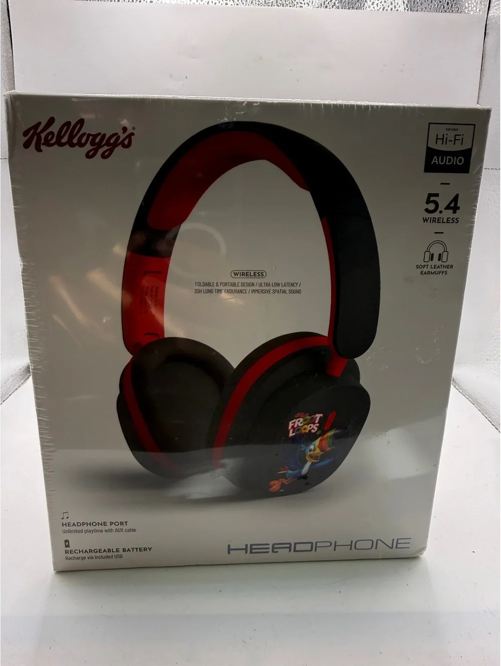 Kellogg's Froot Loops Wireless Headphones 5.4 Hi-Fi Audio